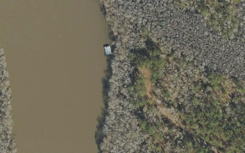 Aerial photo of the area around Apalachicola River Wildlife and Environmental Area - Van Horn Landing Kayak Launch, Franklin County