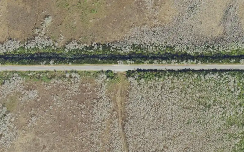 Aerial photo of the area around Big Cypress Preserve - Boundary Line Airboat Access Point (Restricted Use - See Comments), Monroe County