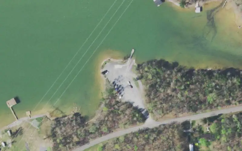 Aerial photo of the area around Big Springs, Meigs County