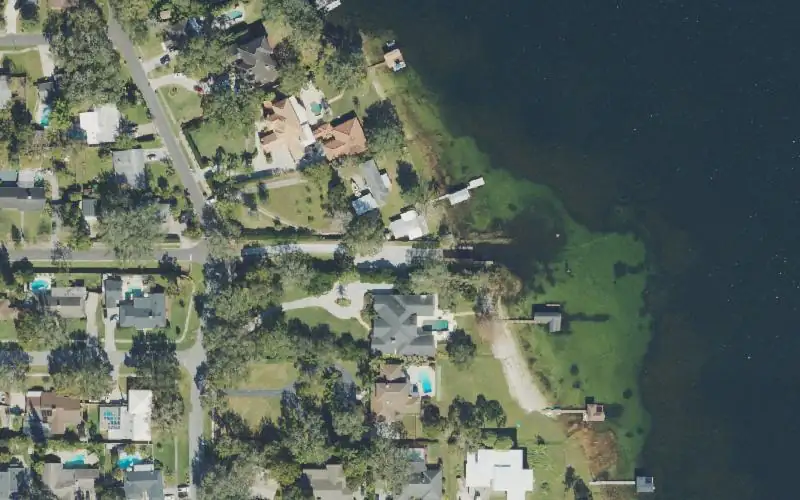 Aerial photo of the area around City of Belle Isle Perkins Boat Ramp (RESIDENT PERMIT REQUIRED), Orange County