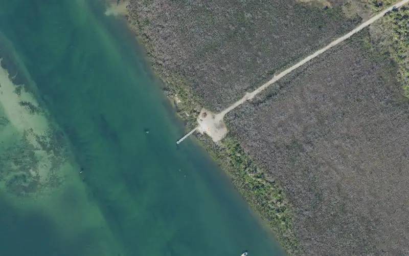 Aerial photo of the area around Don Pedro Island State Park - Land Base Kayak Access (CALL AHEAD 941-964-0375), Charlotte County