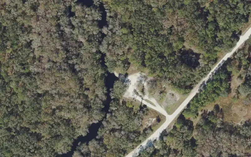 Aerial photo of the area around Green Swamp Wilderness Preserve West Tract Small Boat Launch (aka. Lanier Bridge), Pasco County