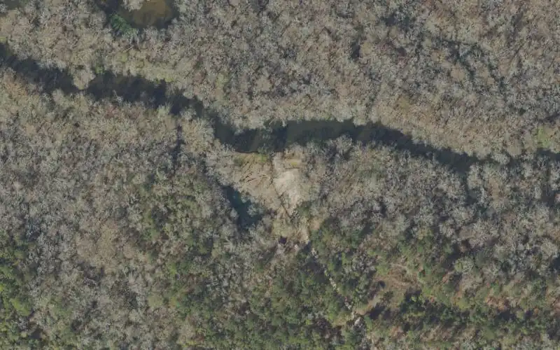 Aerial photo of the area around Hightower Landing, Washington County