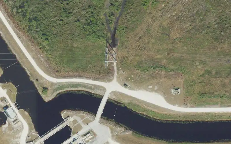Aerial photo of the area around Holey Land WMA Primitive Airboat Access Southwest Corner (#4), Broward County