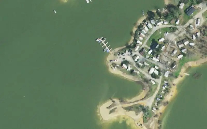 Aerial photo of the area around Inspiration Point, Inc., Jefferson County