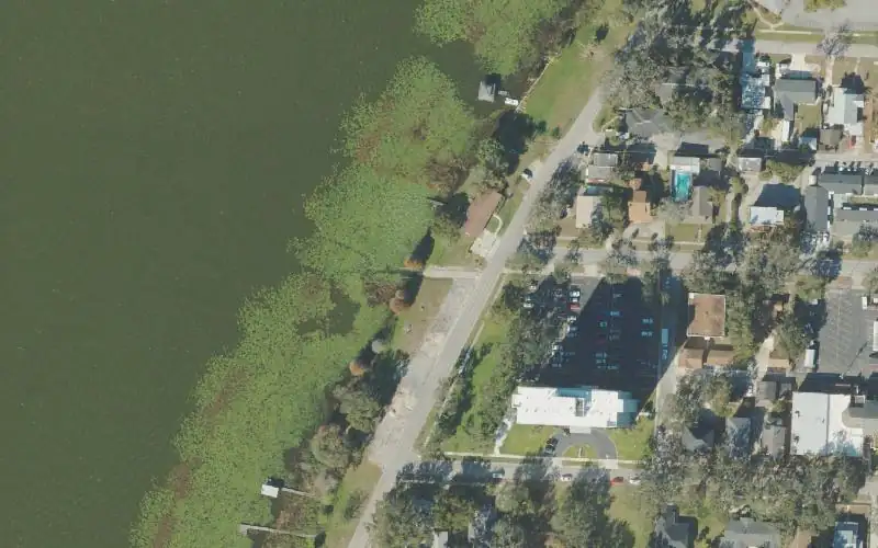Aerial photo of the area around Lake Howard (East) Public Boat Ramp (No Trailer Parking), Polk County