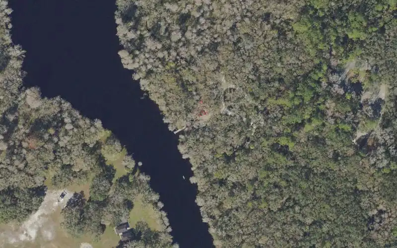 Aerial photo of the area around Lettuce Lake Regional Park - Canoe Launch and Rentals, Hillsborough County