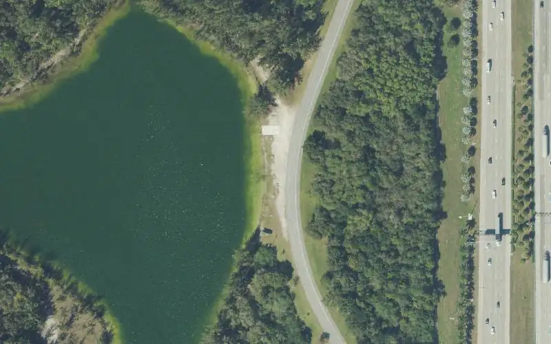 Aerial photo of the area around Markham Park - Personal Watercraft Recreation Area LIMITED ACCESS SEE COMMENTS, Broward County