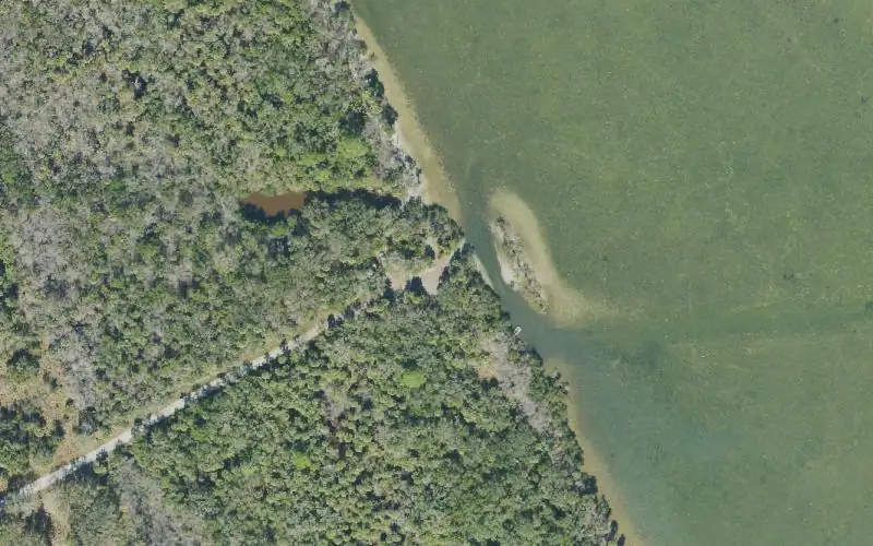 Aerial photo of the area around Merritt Island National Wildlife Refuge - WSEG Boat Ramp (Small Boats Only), Brevard County