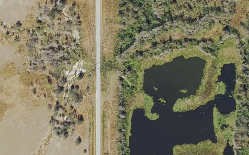 Aerial photo of the area around Mosaic Fish Management Area - SP 11 Primitive Ramp (SPECIAL RESTRICTIONS APPLY), Polk County