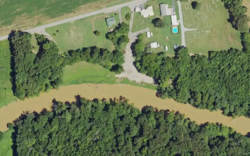 Aerial photo of the area around Old Providence Road Ramp, Union County