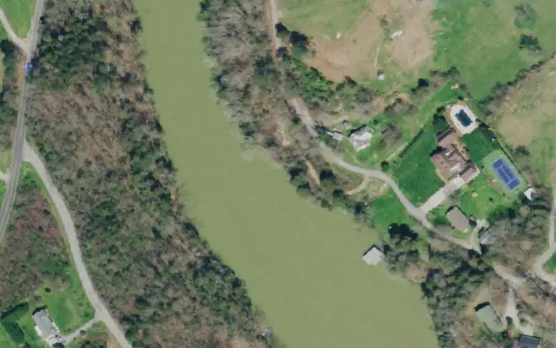 Aerial photo of the area around Palmers Junction, Union County