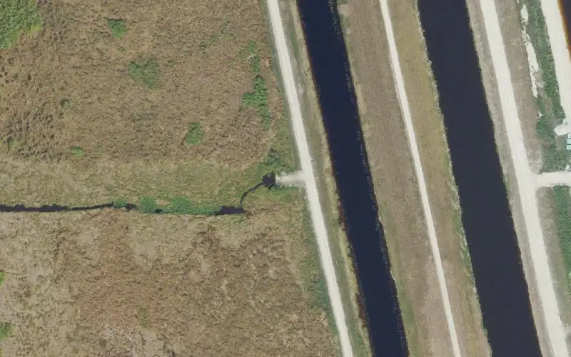 Aerial photo of the area around Rotenberger WMA Primitive Airboat Ramp NE Corner (#6), Palm Beach County