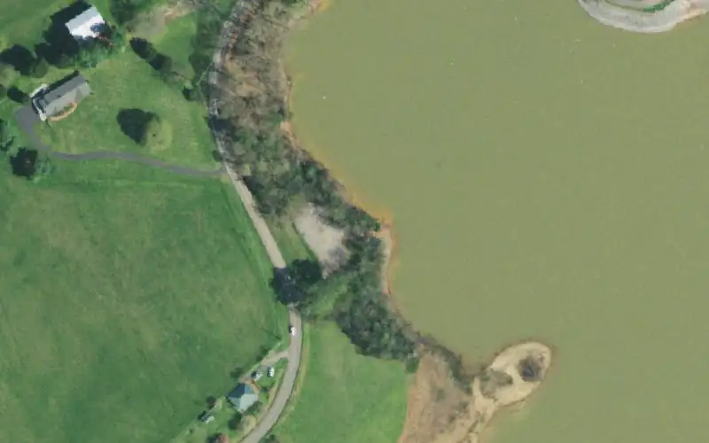 Aerial photo of the area around Spring Creek, Jefferson County