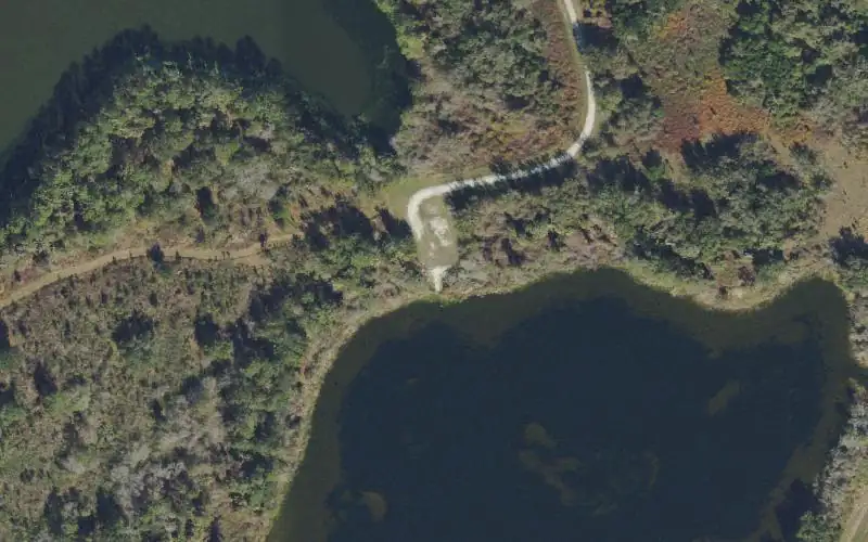 Aerial photo of the area around Tenoroc FMA - Tern Lake - Hand Launch Site, Polk County